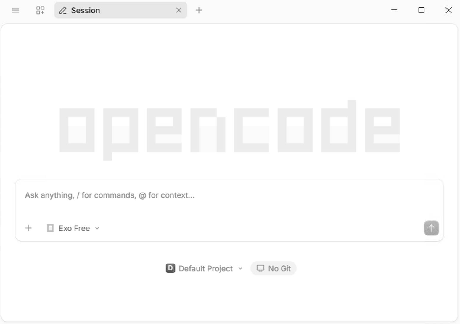 安装完成后启动 OpenCode 桌面版